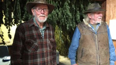 John and Robert Cunnan have grow medicinal marijuana in Mendocino County and oppose Prop. 64 (ROBIN ABCARIAN/Los Angeles Times)
